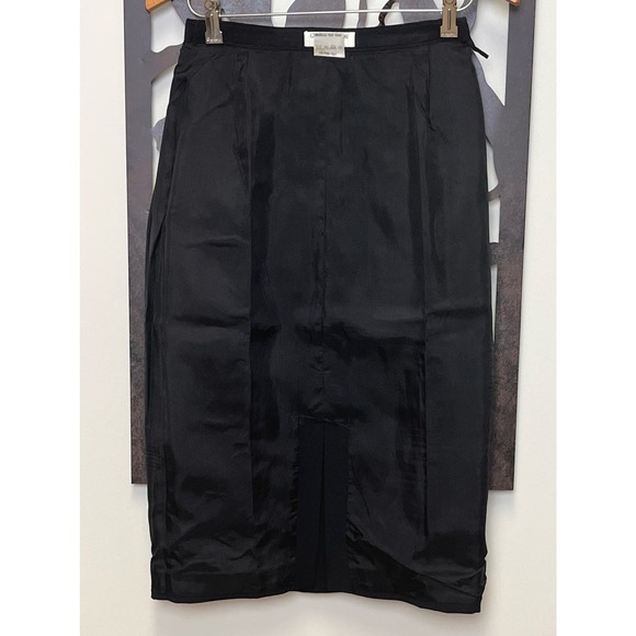 Vintage Giorgio Armani Wool Long Pencil Skirt - Picture 8 of 12